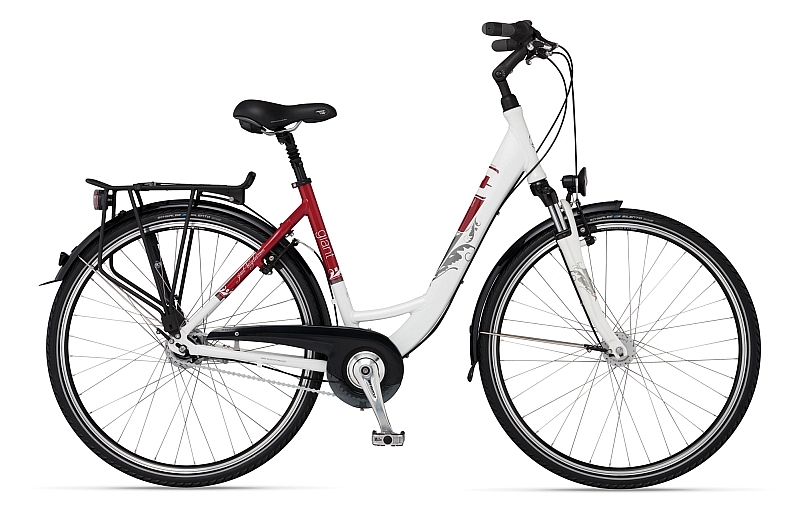 Tourer CS1  LDS wei� / rot M